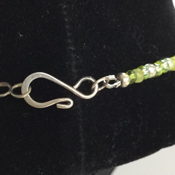 Hand crafted statement acrylic necklace.   NWOT - Picture 3 of 3